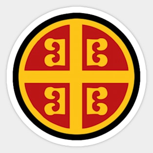 Byzantine Shield Sticker